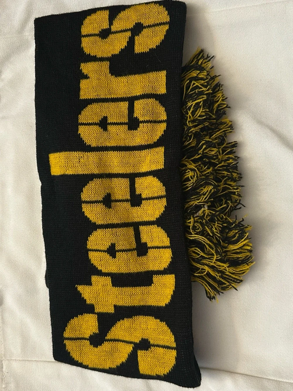 Pittsburgh Steelers Black and Yellow Scarf